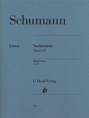 Schumann, R: Night Pieces op. 23