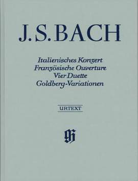 Bach, J S: Italienisches Konzert, Französische Ouverture, Vier Duette, Goldberg-Variationen