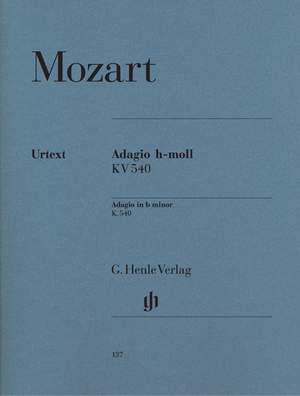 Mozart, W A: Adagio b minor KV 540