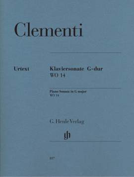 Clementi, M: Sonata in G G major WO 14