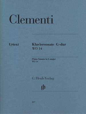 Clementi, M: Sonata in G WO 14