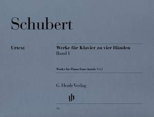 Schubert: Works for Piano four-hands Vol. 1