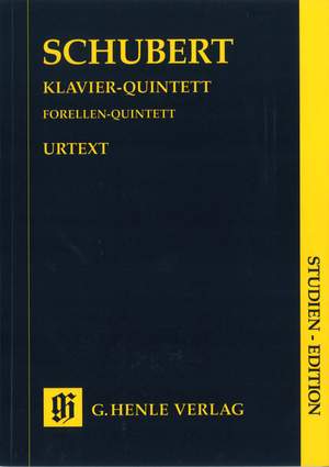 Franz Schubert: 'Trout' Quintet In A Op. Post. 114 D667