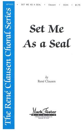 René Clausen: Set Me as a Seal (from A New Creation)