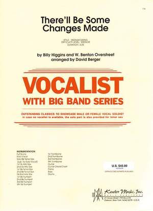 Higgins, Overstreet There'll Be Some Changes Vocalist W/ Big Band
