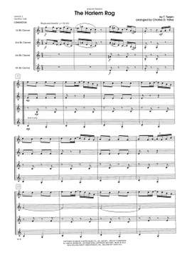 Turpin Harlem Rag, The Clarinet Quartet