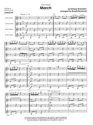 Enrique Granados: March (Clarinet Quartet)
