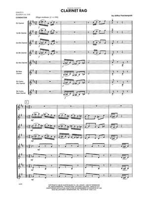 Frackenpohl Clarinet Rag Clarinet Choir