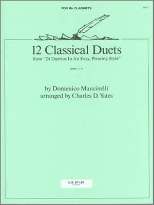Mancinelli: 12 Classical Duets