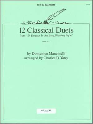 Mancinelli: 12 Classical Duets