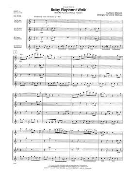 Mancini, H: Baby Elephant Walk