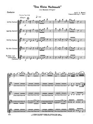 Wolfgang Amadeus Mozart: Eine Kleine Nachtmusik (1st Movement - Allegro)