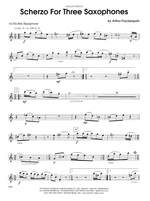 Arthur R. Frackenpohl: Scherzo For Three Saxophones Product Image