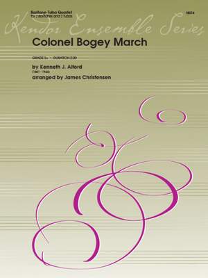 Alford Colonel Bogey March Baritone-tuba Quartet