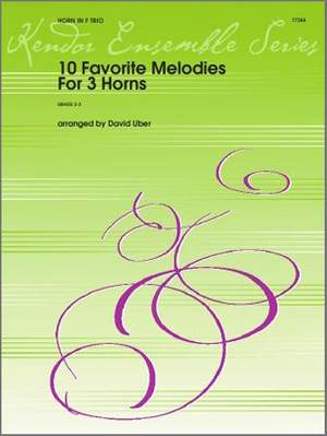 10 Favorite Melodies For 3 Horns