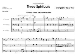 Three Spirituals (Trombone Trio)