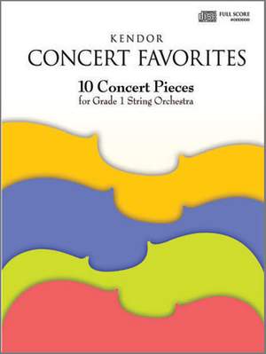 Kendor Concert Favorites - Full Score