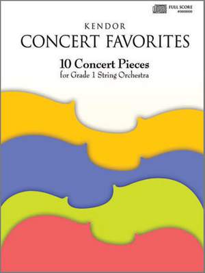 Kendor Concert Favorites - Optional Piano