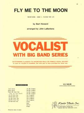 Bart Howard: Fly Me To The Moon (Vocal With Big Band)