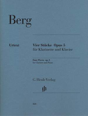 Berg, A: 4 Pieces op. 5