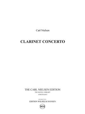 Carl Nielsen: Clarinet Concerto Op. 57