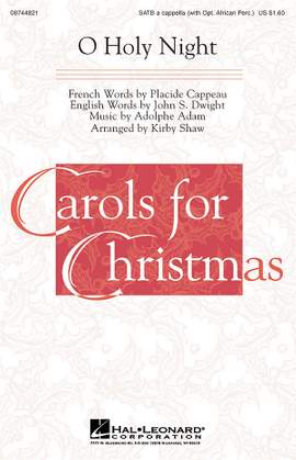 O Holy Night (with Optional African Percussion)