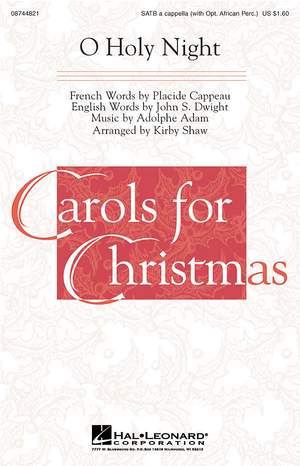 O Holy Night (with Optional African Percussion)