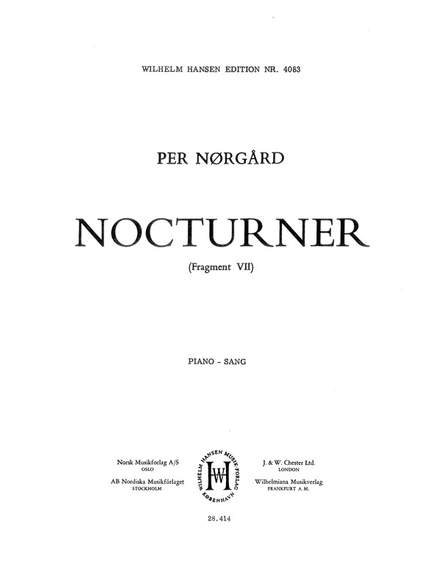 Per Nørgård: Nocturner