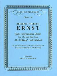 Heinrich Wilhelm Ernst: Six Polyphonic Studies - Violin