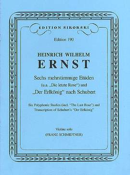 Heinrich Wilhelm Ernst: Six Polyphonic Studies - Violin