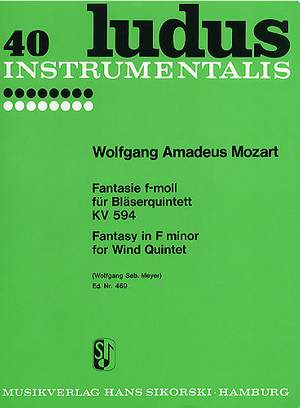 Wolfgang Amadeus Mozart: Fantasie