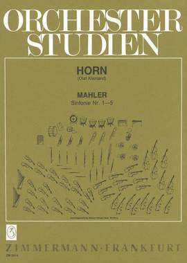 Mahler, G: Orchestral Studies (horn): Symphonies 1-5