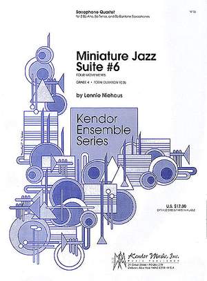 Lennie Niehaus: Miniature Jazz Suite No.6