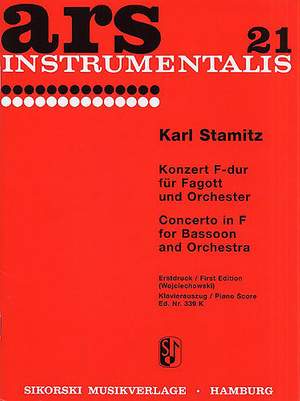 Carl Stamitz: Concerto For Bassoon And Orchestra