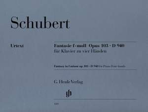 Schubert: Fantasy f minor op. 103 D 940
