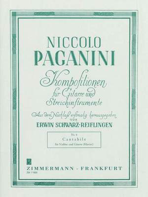 Niccolò Paganini: Cantabile No.8