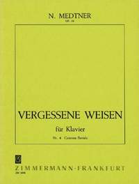 Medtner, N: Vergessene Weisen (Forgotten Melodies) op. 38