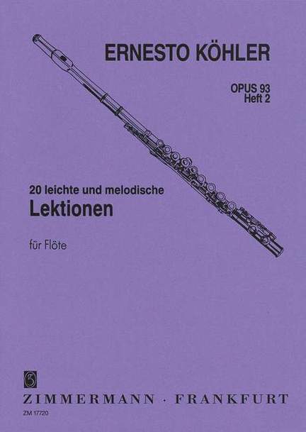E. Kohler: 20 Easy Melodic Progressive Exercises