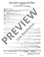 E. Kohler: 20 Easy Melodic Progressive Exercises Product Image