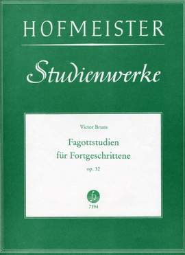 V. Bruns: Fagottstudien fur Fortgeschrittene