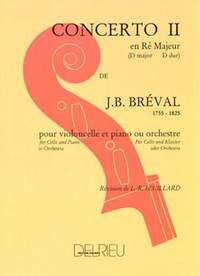 Jean-Baptiste Breval: Concerto n°2 en Ré maj.