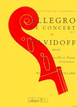 Karl Davydov: Allegro de concert Op.11 en si min.