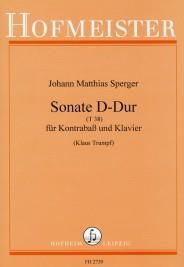Johann Matthias Sperger: Sonate D-Dur (T38)