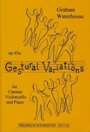 Waterhouse, G: Gestural Variations Op 43a