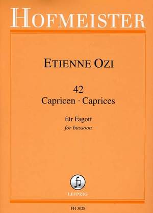Etienne Ozi: 42 Capricen