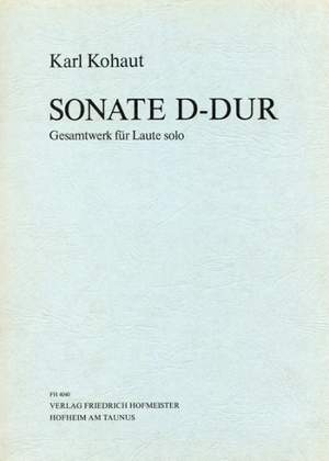 Kohaut, K: Sonate D Major