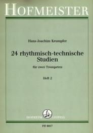 Krumpfer, H. J: 24 Rhythmic-technical Studies Book  2