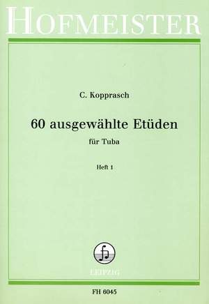 C. Kopprasch: 60 Ausgewahlte Etuden (Seyffarth) - Heft 1