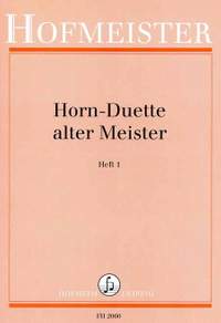 Stosser: Horn-Duette alter Meister (Strosser)