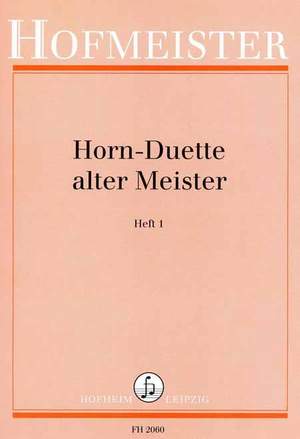 Stosser: Horn-Duette alter Meister (Strosser)